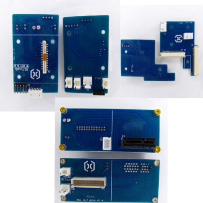 Alle Flachband Platinen vom Artillery Genius als Übersicht