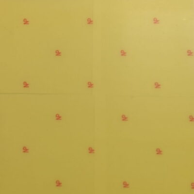 Darstellung einer FR4 Platte 230x230mm