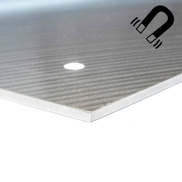 Feingefräste Alugußplatte Genius / Genius Pro / Hornet Magnetisch 1 Feingefraeste Alugussplatte magnetisch fuer Genius und Hornet