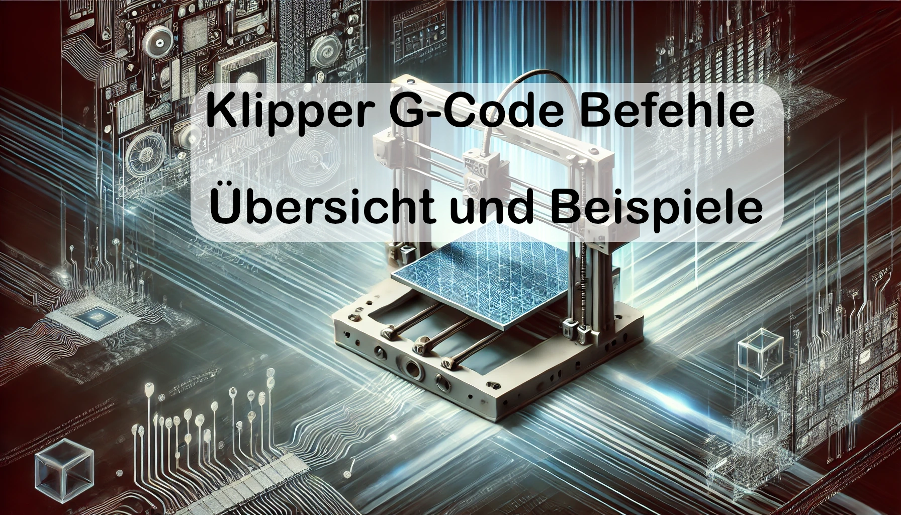 Klipper G-Code Befehle – Übersicht und Beispiele