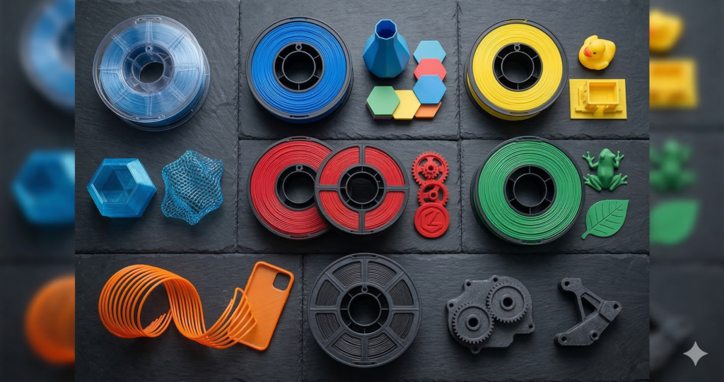 3D Druck Materialien 1 3D Druck Materialien Übersicht